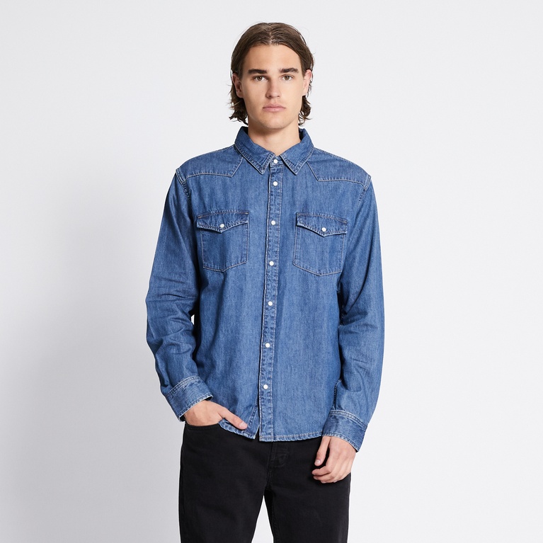 Denim shirt "Clint" Blue Used